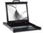 EJ-119BRK-01 19" 1U Single Rail LCD Console