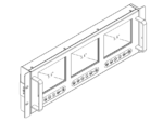Triple 6" Rackmount Display